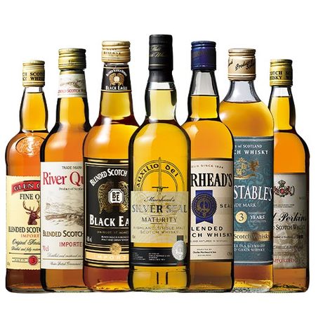 シングルモルト入り！ウイスキー７本セット