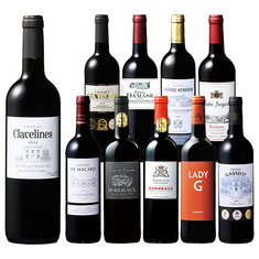 サン・テミリオン入り！ボルドーグレートヴィンテージ赤ワイン飲み比べ10本セット