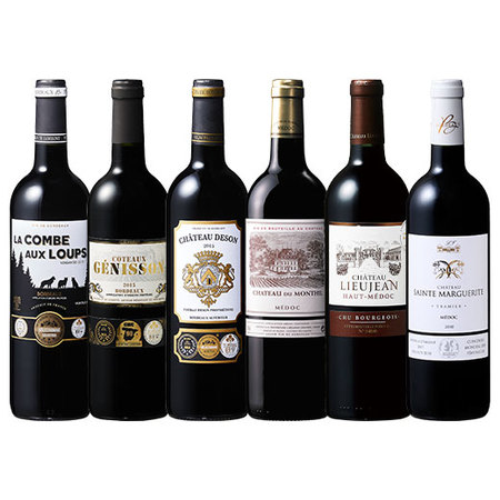 ボルドー長期熟成赤ワイン6本セット
