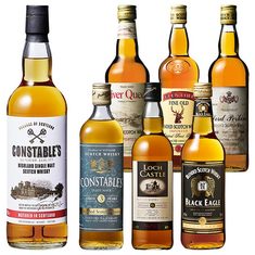 シングルモルト入り！スコッチウイスキー7本セット