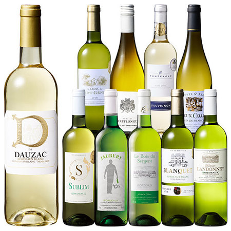 ディー・ド・ドーザック入り！フランス各地白ワイン10本セット