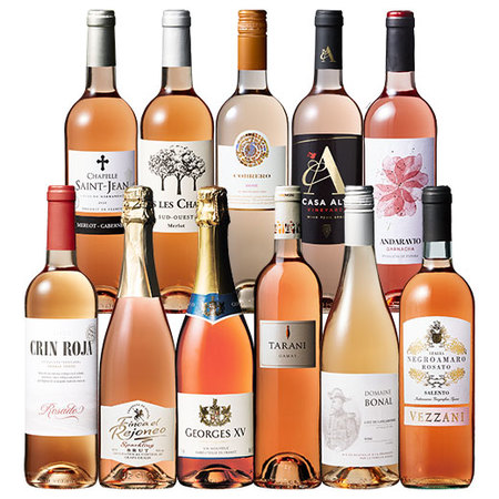 金賞&スパークリング入り!世界4カ国ロゼワイン飲み比べ11本セット