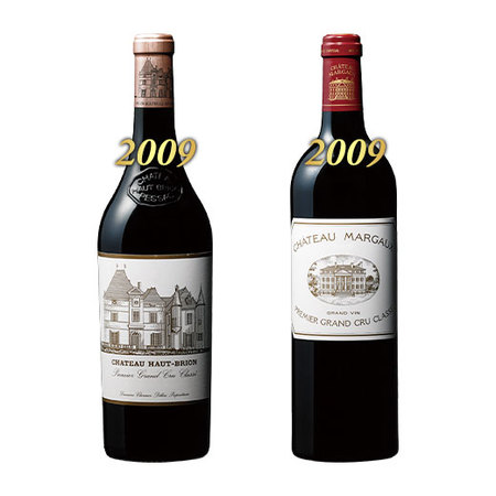 オー・ブリオン&マルゴー2009ヴィンテージ２本セット