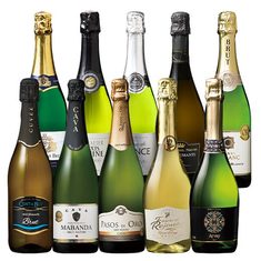 瓶内二次発酵カバ入り！欧州のスパークリングワイン１０本セット