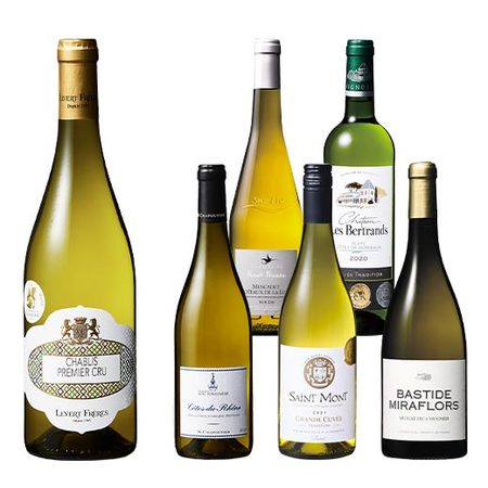 シャブリ・プルミエクリュ入り！フランス格上白ワイン６本セット