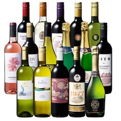 コスパ抜群！世界のデイリー赤・白・ロゼ・スパークリング１６本セット