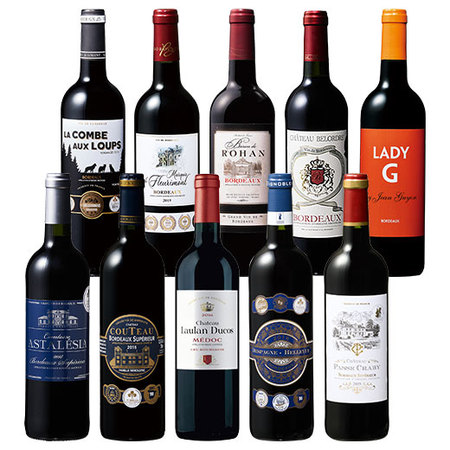 希少な2015年・2016年入り！ボルドーグレートヴィンテージ赤10本セット