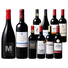 5冠金賞＆ラファージュ入り！フランス巡り赤ワイン10本セット