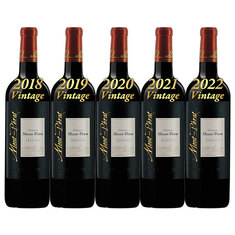 シャトー・モン・ペラ・ルージュ2018～2022垂直飲み比べ５本セット