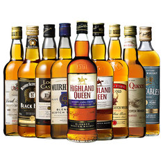 金賞・シェリーカスク熟成入り！スコッチウイスキー９本セット第１６弾