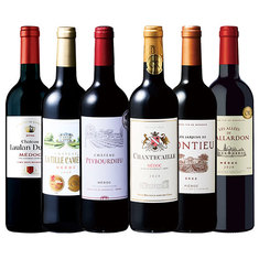 当たり年入り！全て金賞受賞格上メドック赤ワイン６本セット