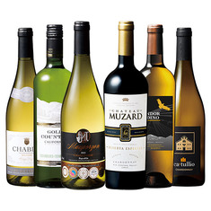 シャブリ入り！世界のシャルドネ飲み比べ6本セット