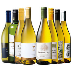 銘醸地ナパワイン入り！カリフォルニアシャルドネを存分に味わう白ワイン8本セット