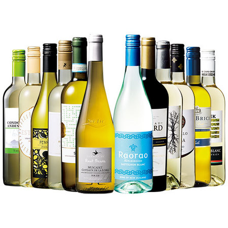 世界12ヵ国からお届け！白ワイン12品種12本セット