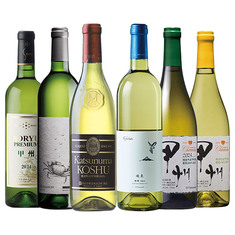 世界が認める日本の固有品種「甲州」発祥の地・山梨の厳選辛口甲州６本セット