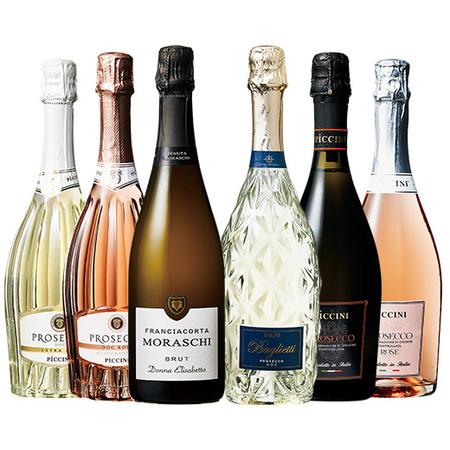 フランチャコルタ入り！高級イタリアスパークリングワイン6本セット