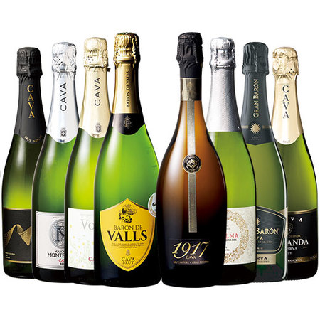 グラン・レセルヴァを味わえる！プレミアムカバ飲み比べ8本セット