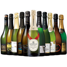 伝統製法クレマン＆金賞多数入り！世界銘醸7カ国スパークリング11本セット