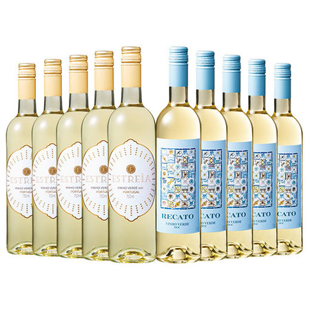 ごくごく飲める！微発泡ヴィーニョ・ヴェルデ2種10本セット