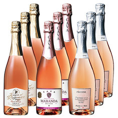 スペイン＆イタリアのロゼ泡3種9本セット