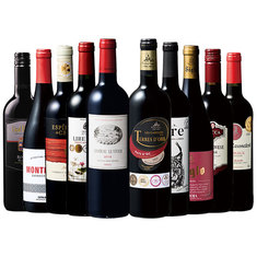 狙い目アペラシオン☆多金格上メドック入り！世界5ヵ国赤ワイン10本セット