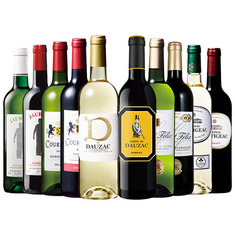 メドック５級シャトーが手掛ける赤白ワインを堪能！贅沢ボルドー赤白１０本セット