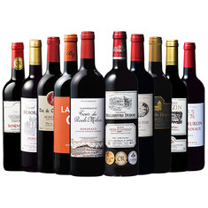 ボルドーイチオシ生産者赤ワイン１０本セット