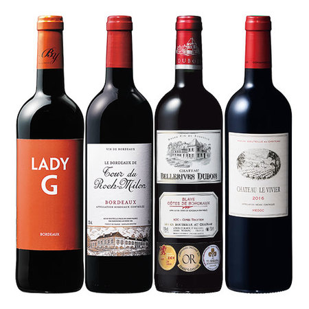 全て当たり年!ボルドーイチオシ!厳選生産者4本セット
