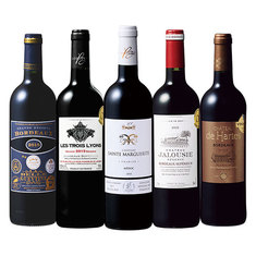 【カタログ限定企画】担当バイヤーおすすめ！今飲んでほしい厳選赤ワイン5本セット