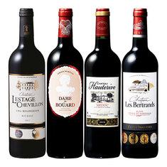 ボルドー周遊赤ワイン４本セット