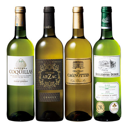 ボルドー周遊白ワイン4本セット
