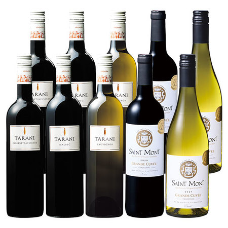 南西地方の魅力を一度に味わう！タラニ＆プレモン飲み比べ赤白５種１０本セット