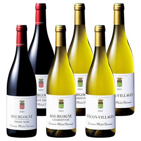 ドメーヌ・ミシェル・バロー赤白ワイン３種６本セット