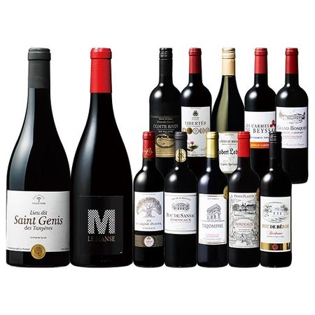 人気生産者入り！フランス各地を巡る金賞赤ワイン12本セット