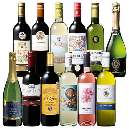 世界7ヵ国赤白泡ロゼ12本セット