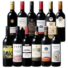 世界6ヵ国赤ワイン12本セット