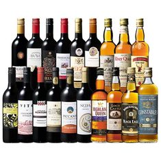 世界赤ワイン＆スコッチウイスキー大満足19本セット