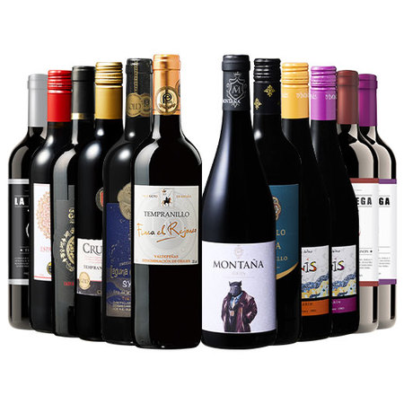 【47％OFF】金賞獲得総数34個！コスパ最強スペイン多金賞赤ワイン12本セット