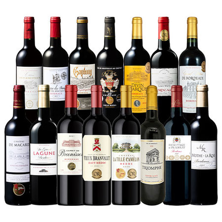 格上メドック２本＆多金賞入り！ボルドー金賞赤ワイン１５本セット　第28弾