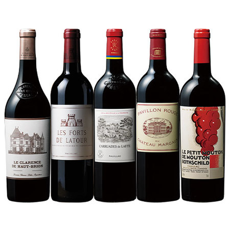 1級シャトーセカンドラベル5本セット