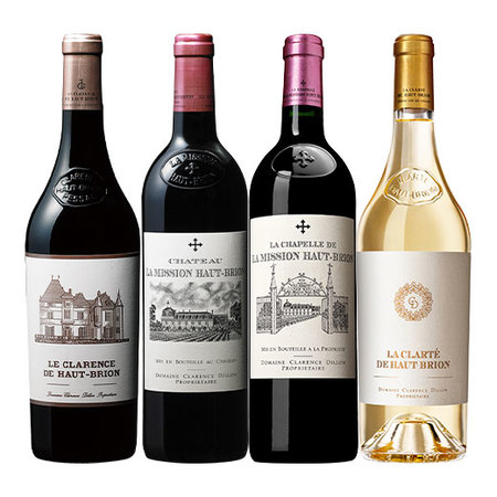 オー・ブリオンを囲む高級畑を味わう赤白４本セット