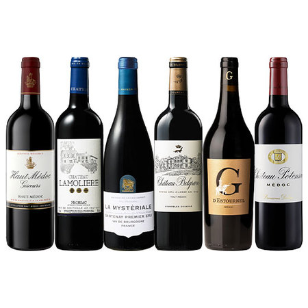 格付けシャトー&ブルゴーニュ1級畑入り！フランスプレミアム赤ワイン6本セット