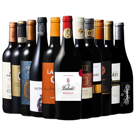 【56％OFF】すべて樽熟成！世界の飲み応え抜群赤ワイン11本セット