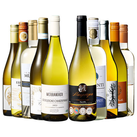 【46%OFF】ブルゴーニュ・シャルドネ入り!世界のシャルドネ白10本セット 第13弾