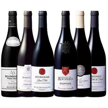 ブルゴーニュ地方満喫赤ワイン６本セット