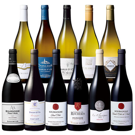 シャブリ＆ブルゴーニュ赤白ワイン満喫１１本セット