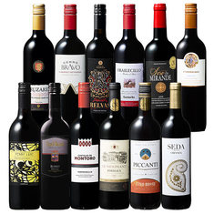 世界6ヵ国赤ワイン12本セット　第2弾