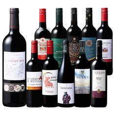 当たり年ボルドー・シュペリュール＆格上リオハ入り!すべて金賞!世界選りすぐり赤ワイン11本 第16弾