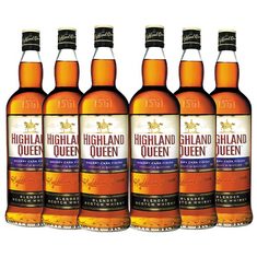 おすすめブレンデッドスコッチハイランド・クィーン　シェリー・カスクお買い得６本セット