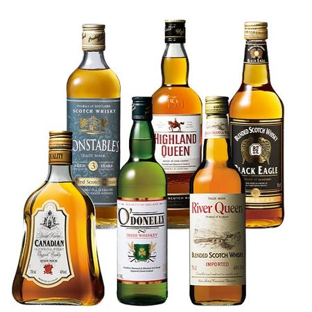 世界のウイスキー６本セット